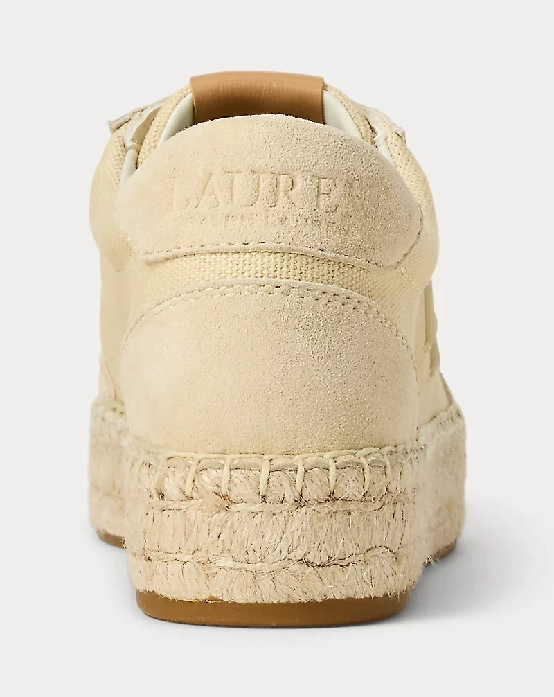 Luize Canvas & Suede Espadrille Sneaker