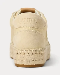 Luize Canvas & Suede Espadrille Sneaker