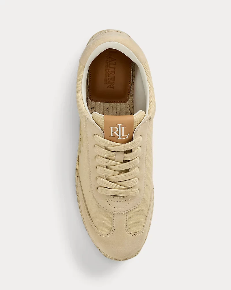 Luize Canvas & Suede Espadrille Sneaker