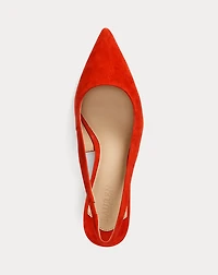 Lolah II Suede Slingback Pump
