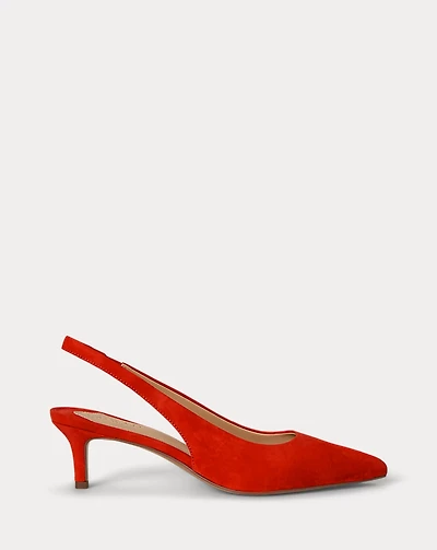 Lolah II Suede Slingback Pump