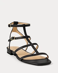 Everley Calfskin Gladiator Sandal