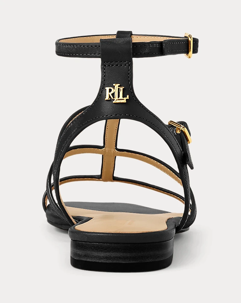 Everley Calfskin Gladiator Sandal
