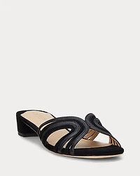 Fay Suede & Leather Multistrap Sandal