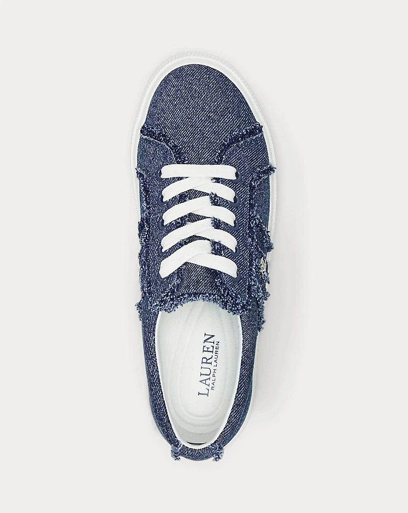 Janson Frayed Denim Sneaker