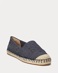 Cameryn Cross-Dyed Canvas Espadrille