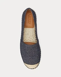Cameryn Cross-Dyed Canvas Espadrille