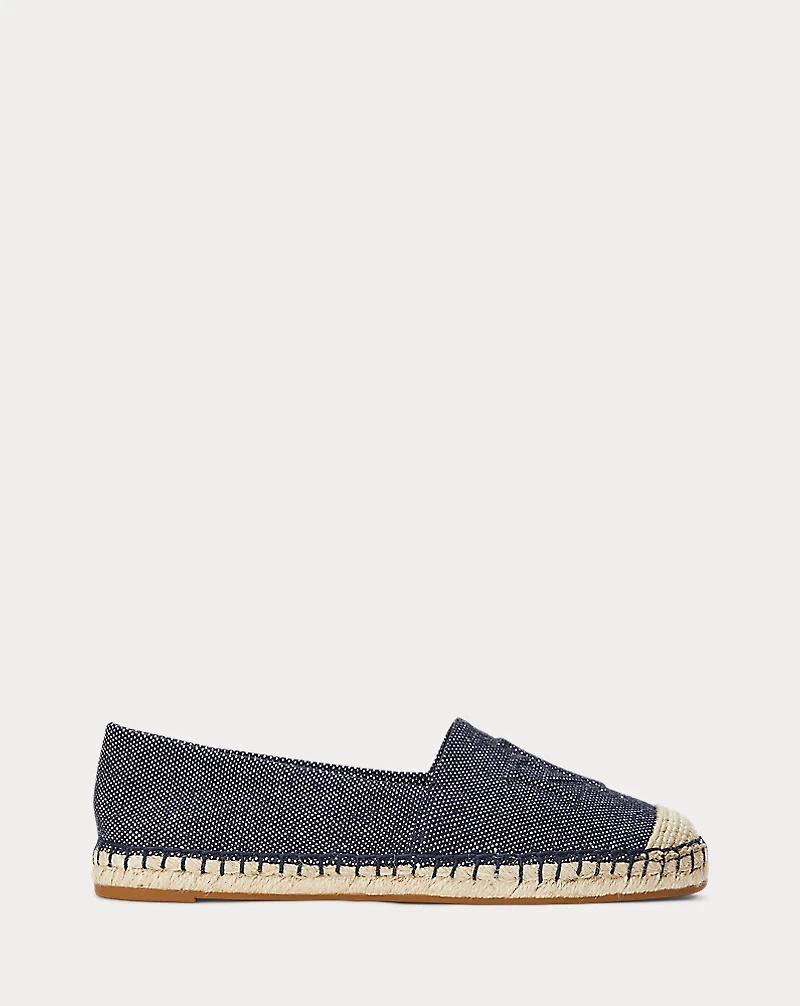 Cameryn Cross-Dyed Canvas Espadrille