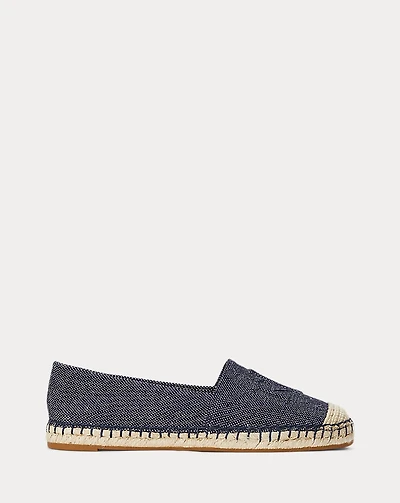 Cameryn Cross-Dyed Canvas Espadrille