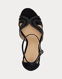 Allie Suede & Leather Multistrap Sandal