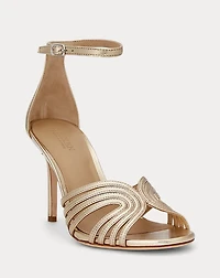 Allie Metallic Multistrap Sandal