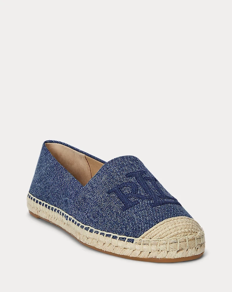 Cameryn Washed Denim Espadrille