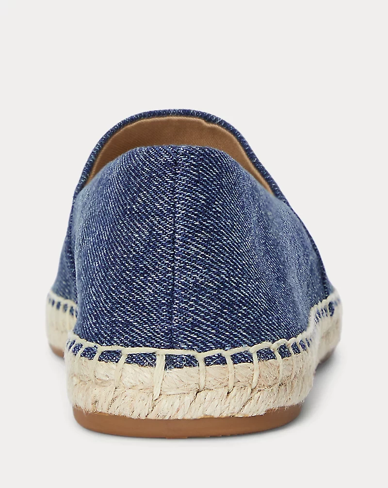 Cameryn Washed Denim Espadrille