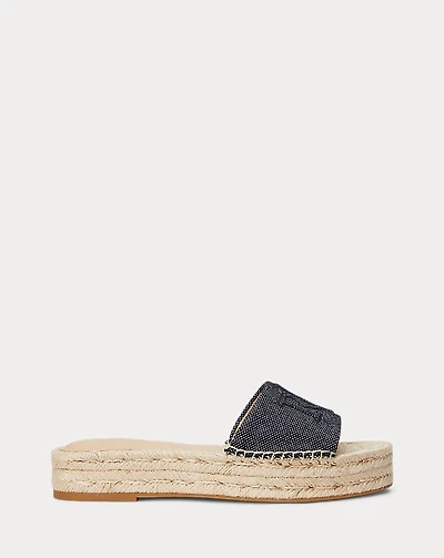 Polly Cross-Dyed Canvas Espadrille