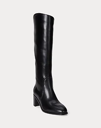 Charly Burnished Leather Tall Boot