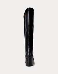 Charly Burnished Leather Tall Boot