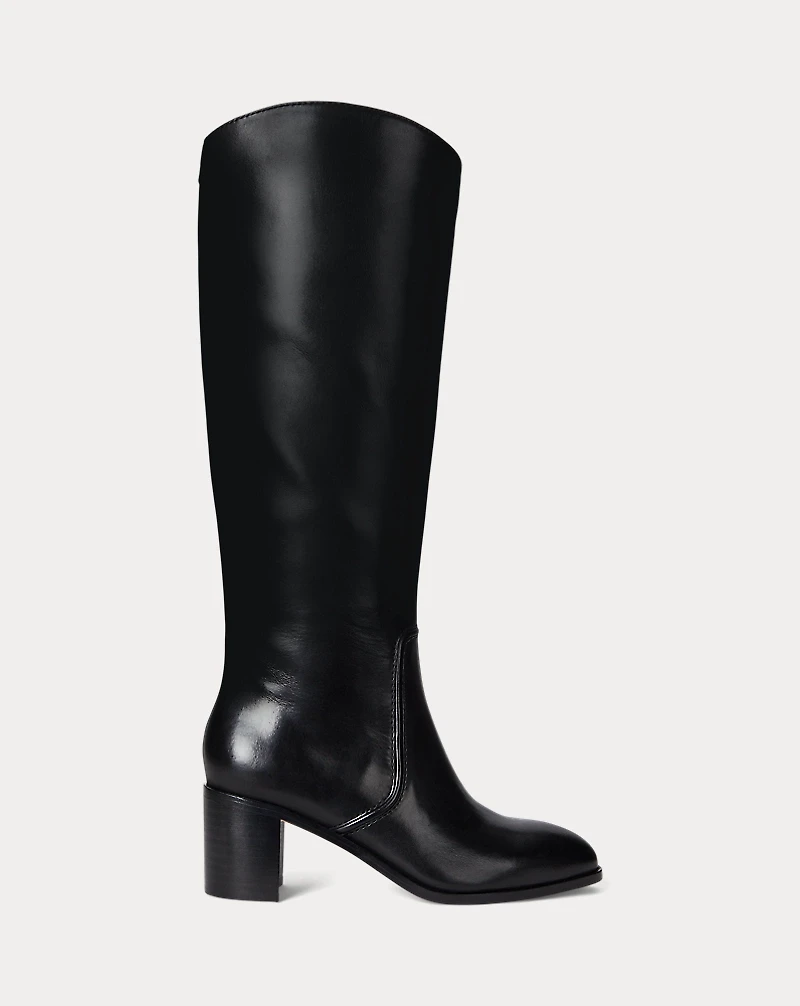 Charly Burnished Leather Tall Boot
