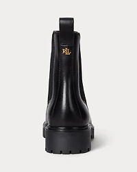 Allyson Burnished Leather Bootie