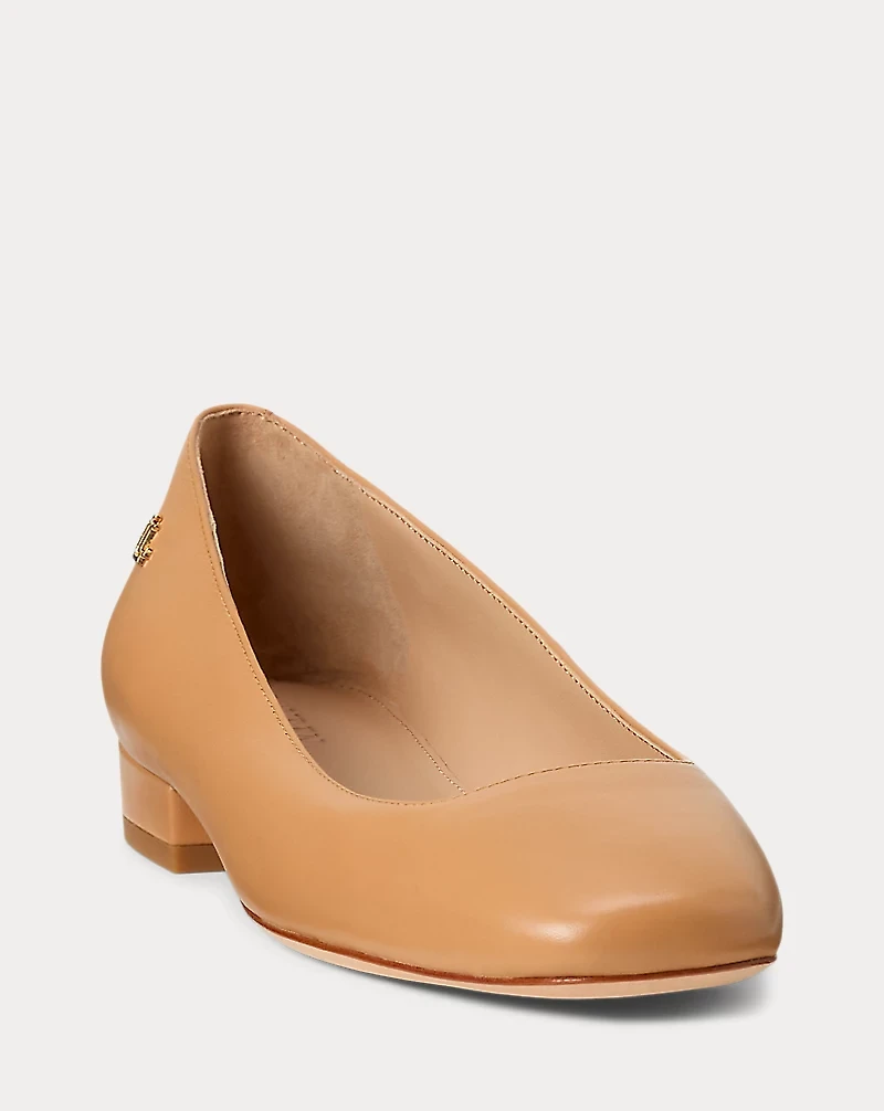 Emellie Nappa Leather Ballet Flat