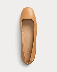 Emellie Nappa Leather Ballet Flat