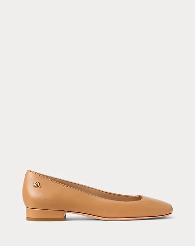 Emellie Nappa Leather Ballet Flat