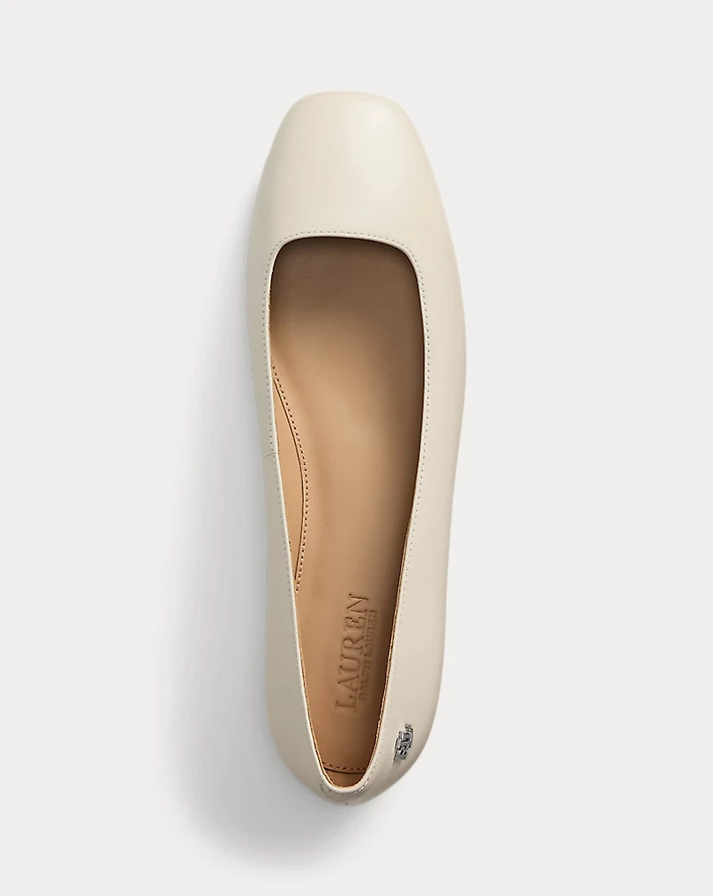 Emellie Nappa Leather Ballet Flat