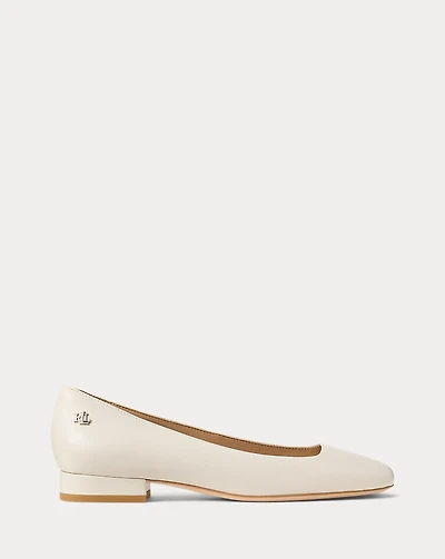 Emellie Nappa Leather Ballet Flat