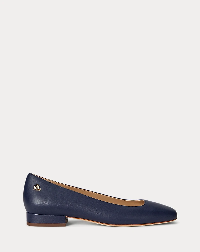Emellie Nappa Leather Ballet Flat