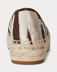 Luize Print Canvas Ballet Espadrille