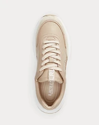 Franky Tumbled Leather & Suede Sneaker