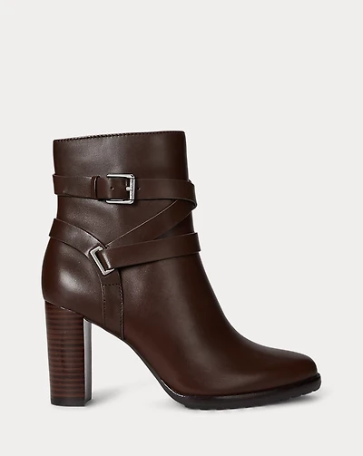Collins Calfskin Bootie Heel