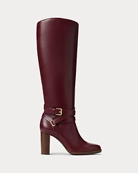 Collins Calfskin Tall Boot Heel