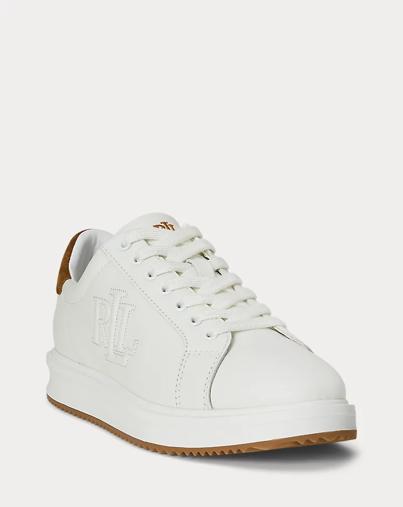 Ainsley Two-Tone Leather & Suede Sneaker