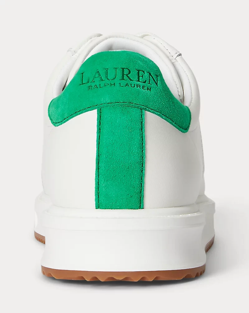 Ainsley Two-Tone Leather & Suede Sneaker