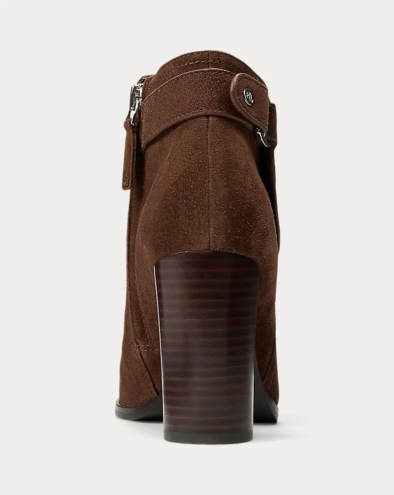 Tasha Suede Bootie Heel