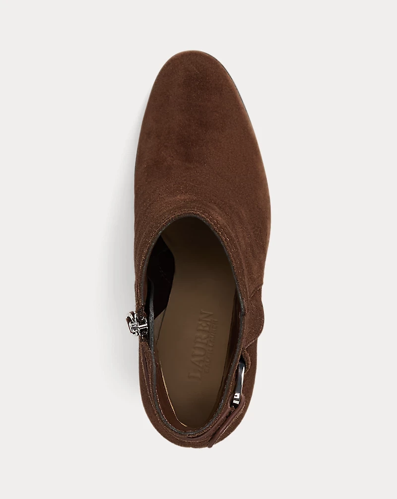 Tasha Suede Bootie Heel