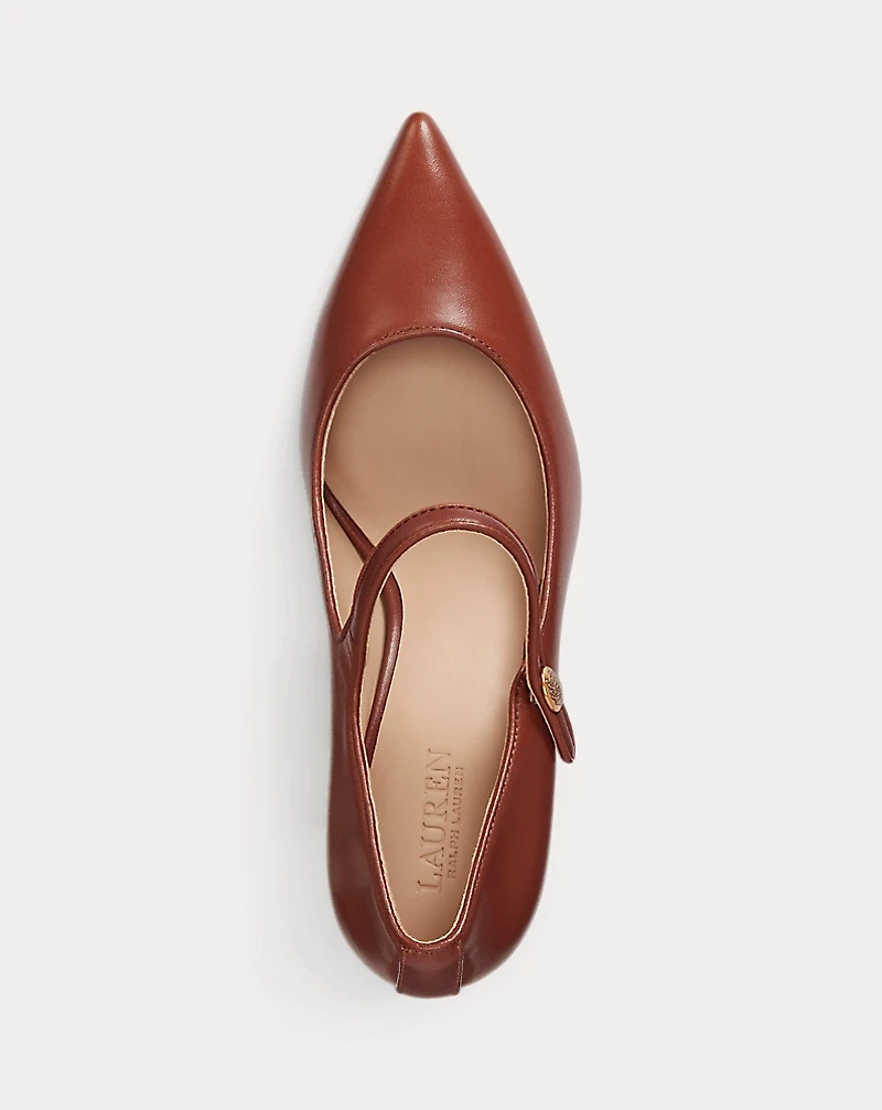 Lanette Calfskin Mary Jane Pump