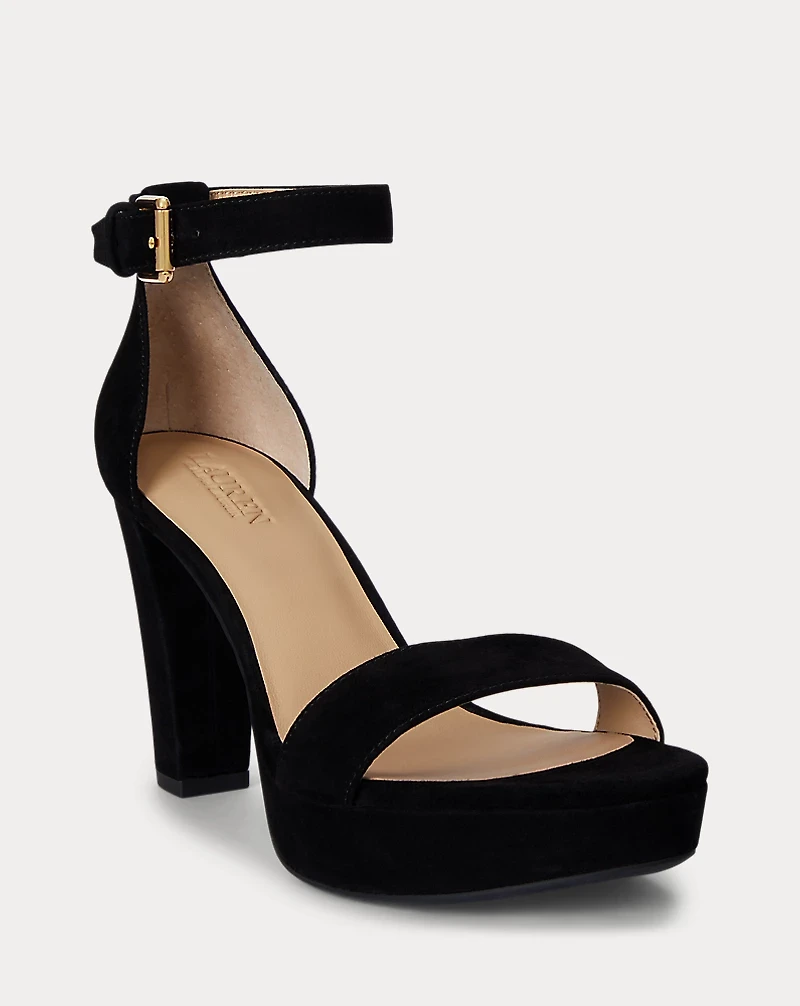 Sylvia Suede Platform Sandal