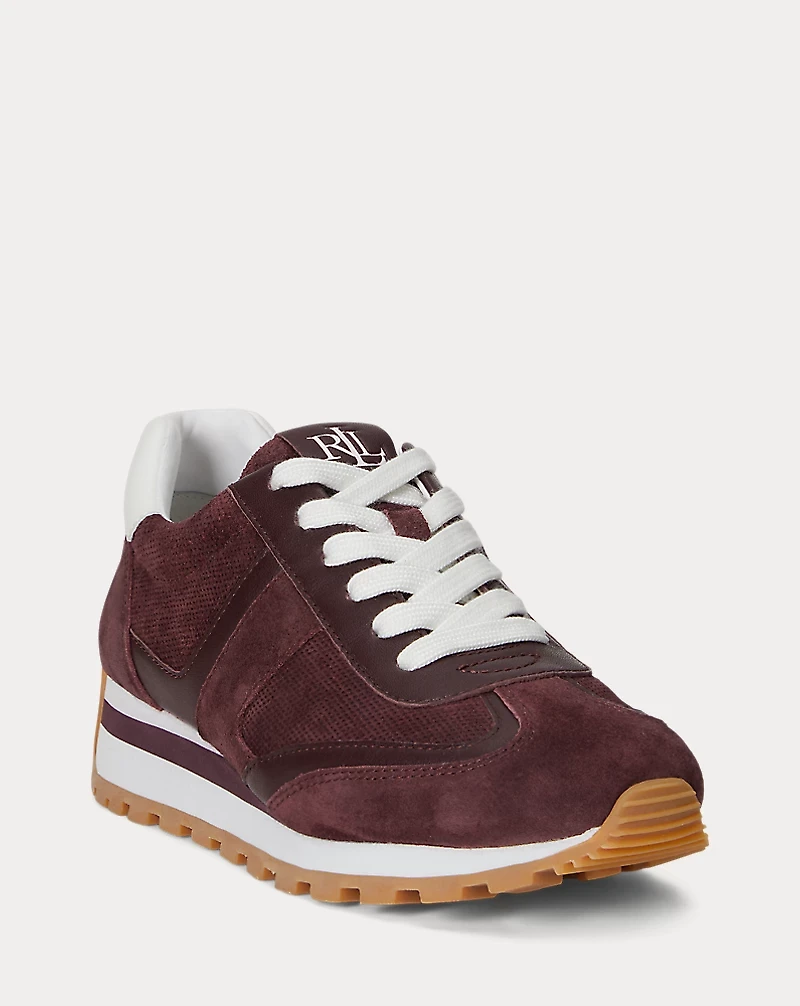 Dani Perforated Suede Sneaker