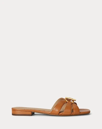 Blaike Nappa Leather Slide Sandal