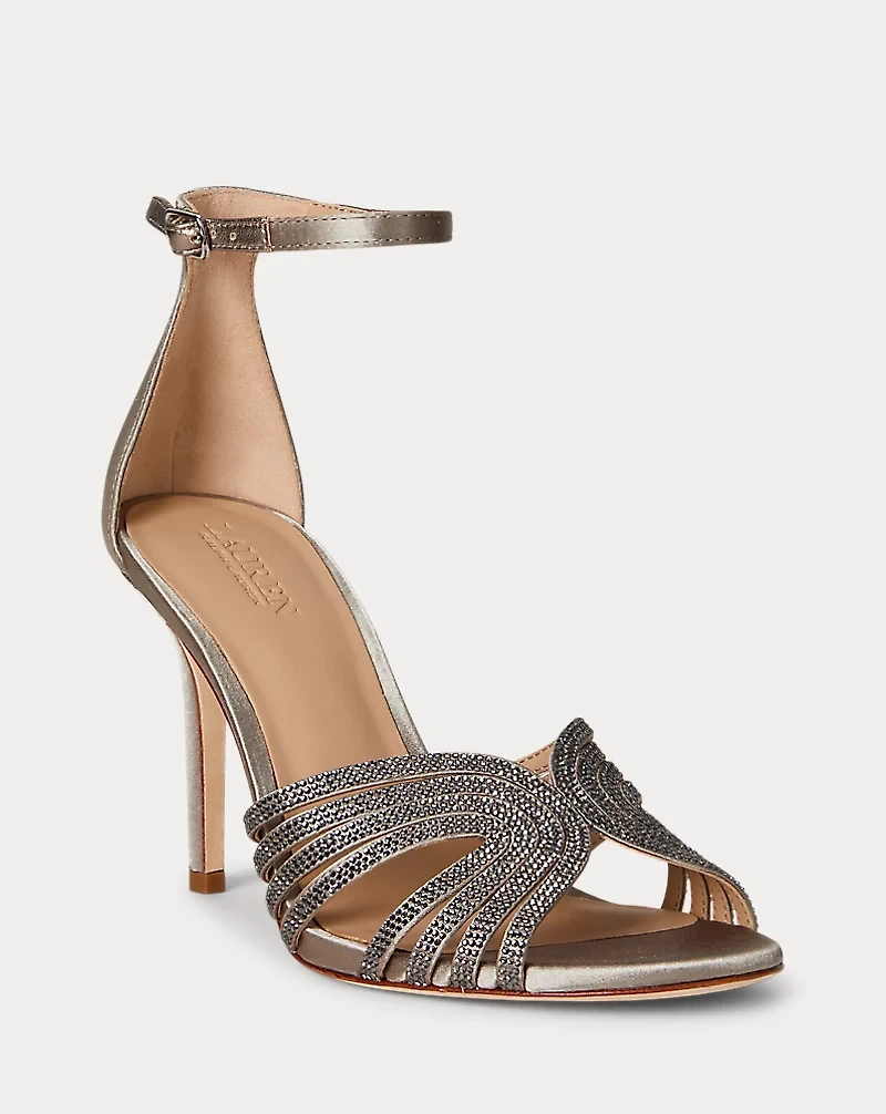 Allie Embellished Multistrap Sandal