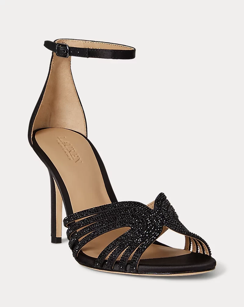 Allie Embellished Multistrap Sandal
