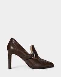 Colleen Perforated Calfskin Kiltie Pump