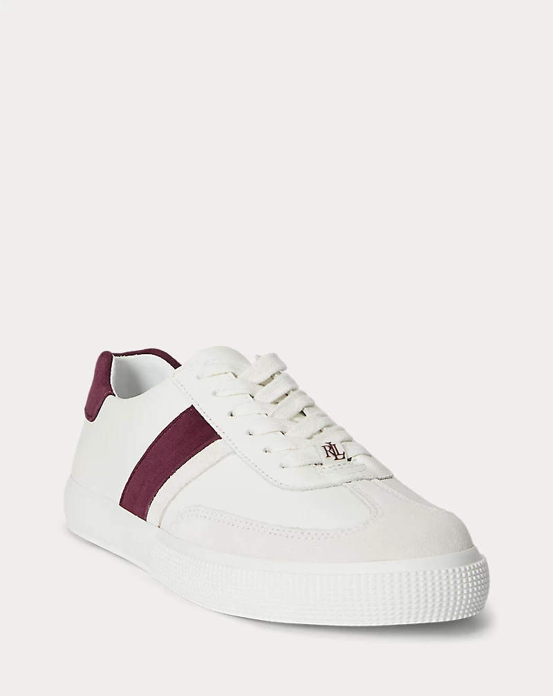 Two-Tone Braylee Leather & Suede Sneaker