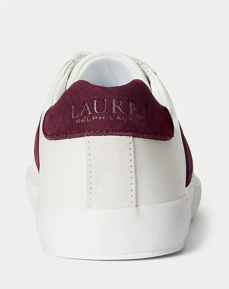Two-Tone Braylee Leather & Suede Sneaker