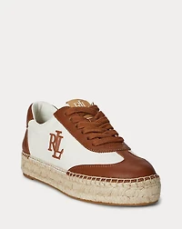 Luize Canvas & Nappa Espadrille Sneaker