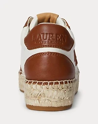 Luize Canvas & Nappa Espadrille Sneaker