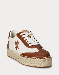 Luize Canvas & Nappa Espadrille Sneaker