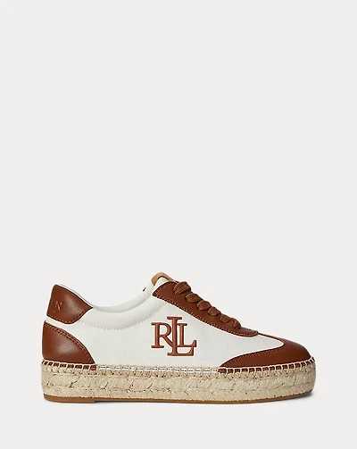 Luize Canvas & Nappa Espadrille Sneaker