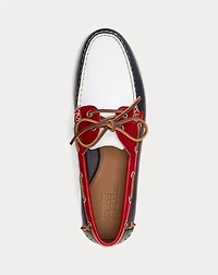 Merton Color-Blocked Leather Boat Shoe